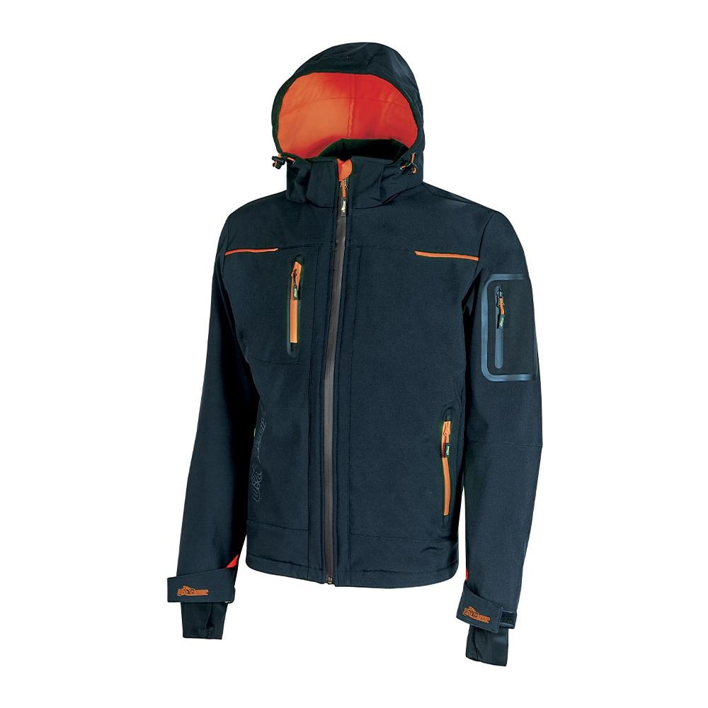 Upower Space Giubbino Piumino Giacca Da Lavoro Impermeabile Antivento Invernale Colore Deep Blue Tg. 3xl - Foto 1