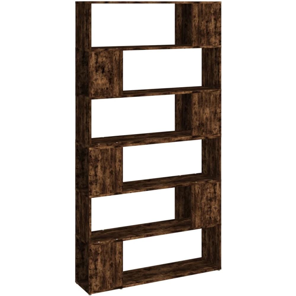 Libreria /Divisorio Rovere Fumo 100x24x188 cm - Foto 2