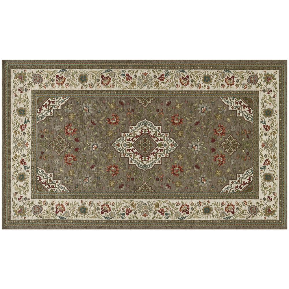 Tappeto Salotto Camera Velour Antiscivolo Mod. Tabriz Suardi Vari Colori 115x175cm Fango - Foto 1