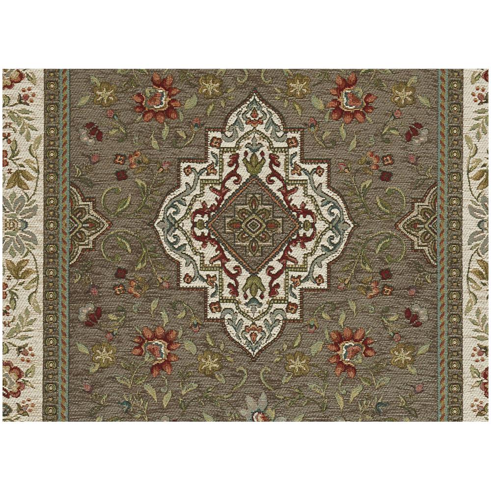 Tappeto Salotto Camera Velour Antiscivolo Mod. Tabriz Suardi Vari Colori 115x175cm Fango - Foto 5