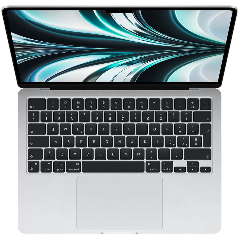 MacBook Air Computer portatile 34,5 cm (13.6") M M2 8 GB 512 GB SSD Wi-Fi 6 (802.11ax) macOS Monterey Argento - Foto 3