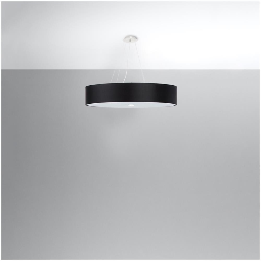 Lampadario Skala 80 Bianco Sl. 0804 - Minimalista Lampadari Nero 105x80x80 Cm - Foto 2