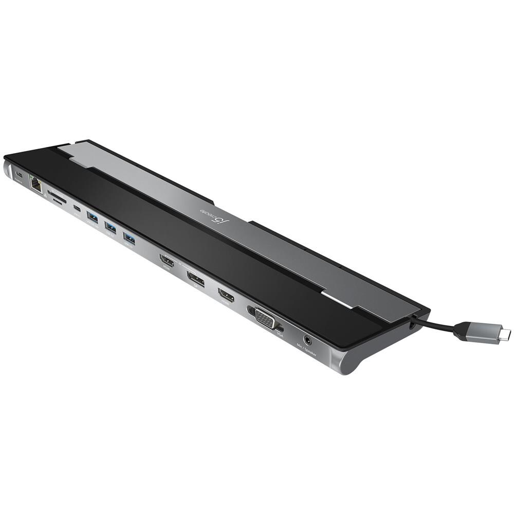 JCD543P-FN Docking Station a Tre Display USB-C® con Adattatore PD a 100 W - UK - Foto 2