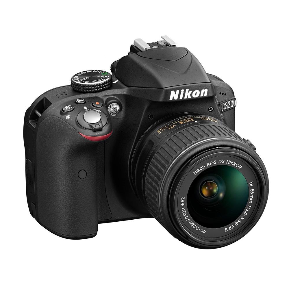 D3300 Kit 18-55 VR II + 55-200 VR AF-S + SD Lexar 8 GB Sensore CMOS DX 24 Mpx Display 3'' Filmati Full HD Wi-Fi Ready  - Foto 2