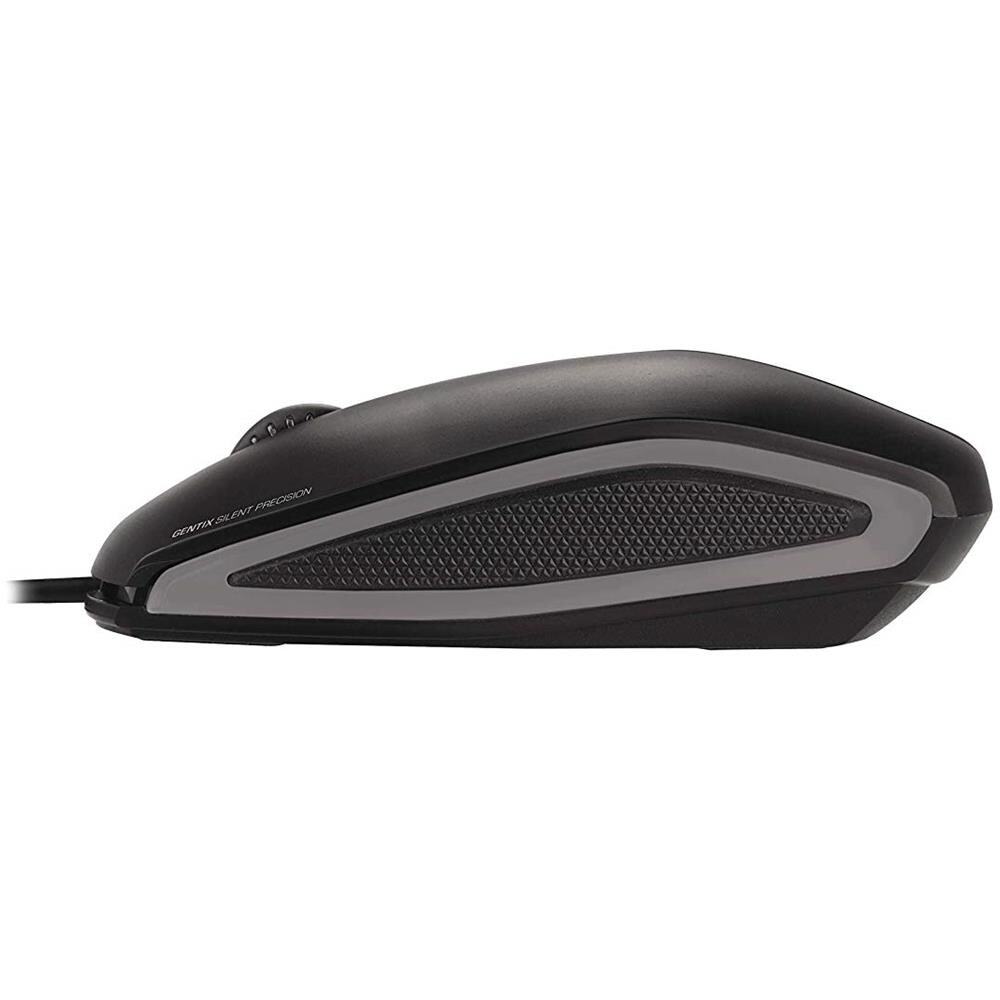 Mouse Gentix Silent USB Ottico 3 Tasti 1000 DPI Colore Nero - Foto 3