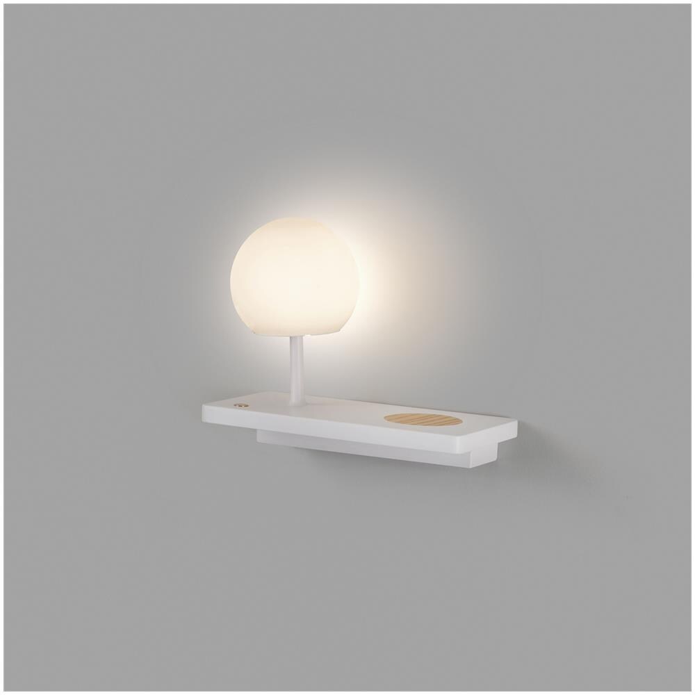 Faro 01009 NIKO LED Lampada da parete bianca destra Faro 01009 NIKO LED Lampada da parete bianca destra
