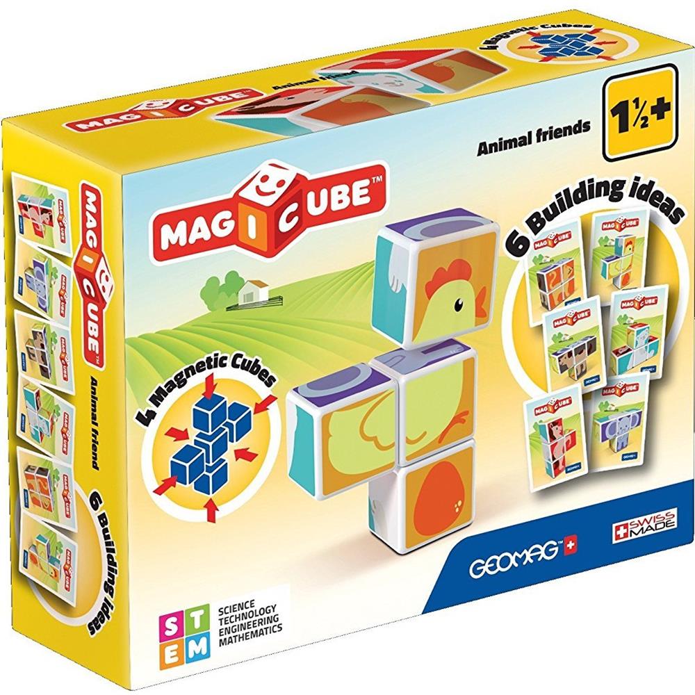Geomag - 132 - Magicube Animal Friends - Foto 1