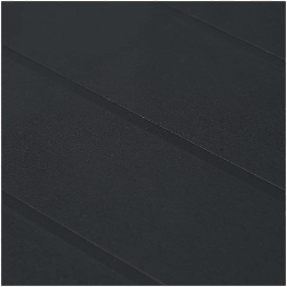 Tavolo Da Giardino Antracite 79x79x72 Cm Plastica Stile Rattan - Foto 2