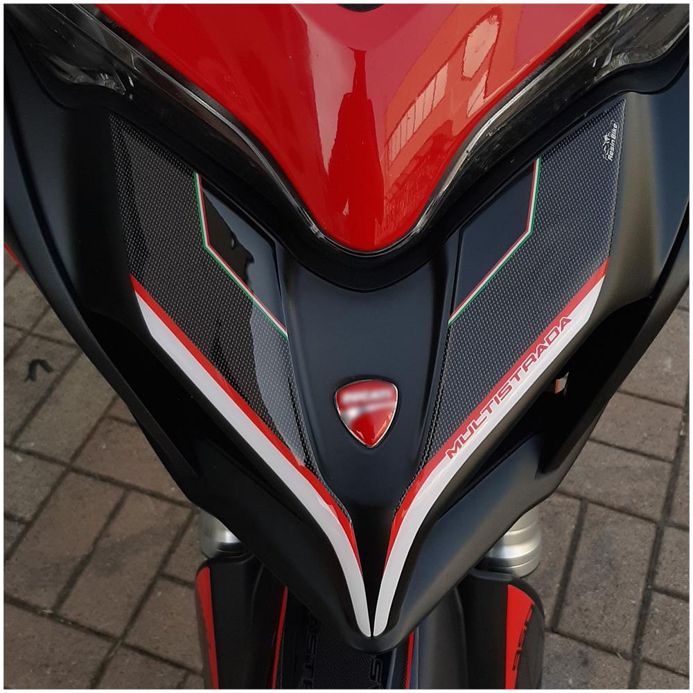 Adesivi 3d Protezione Puntale Moto Compatibile Con Ducati Multistrada 950 - Foto 2