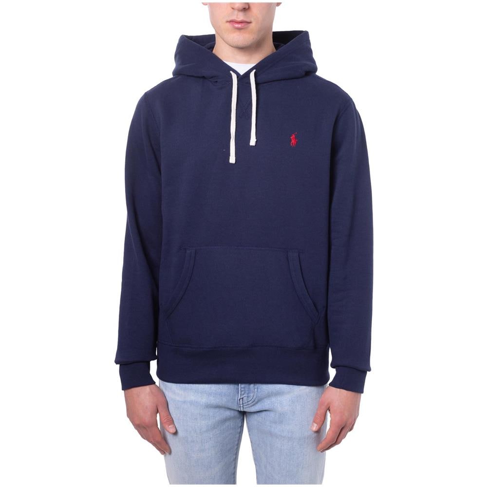 Felpa Uomo Rossa Con Cappuccio - Foto 2