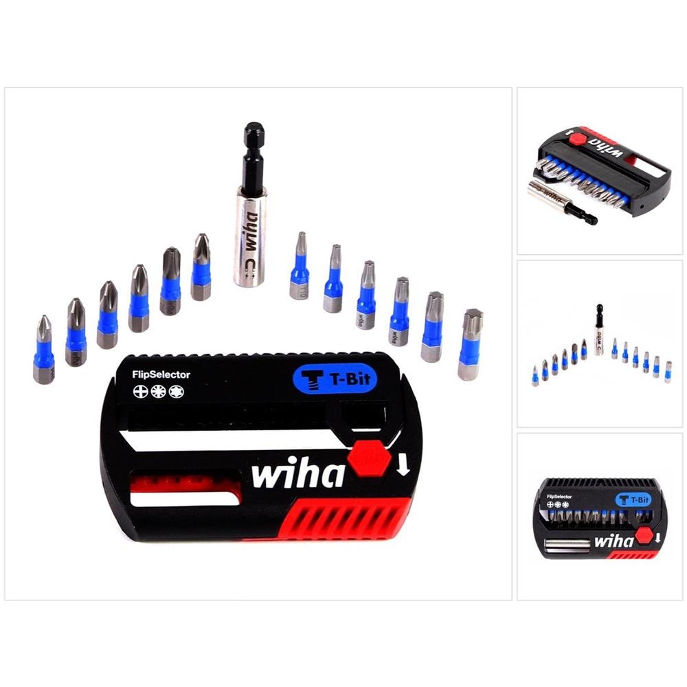 Sb 7947t-906 Set Di Punte T Flipselector Da 25 Mm Phillips, Pozidriv, Torx - 13 Pezzi 1/4"" (41824) - Foto 1
