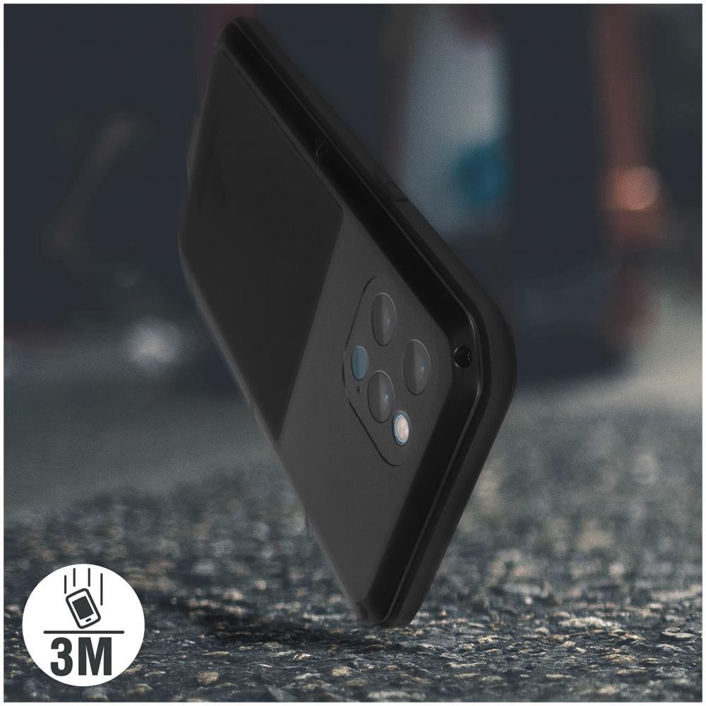Cover Integrale Per Iphone 12 Pro Max Antiurto 3m Impermeabile Nera - Foto 2