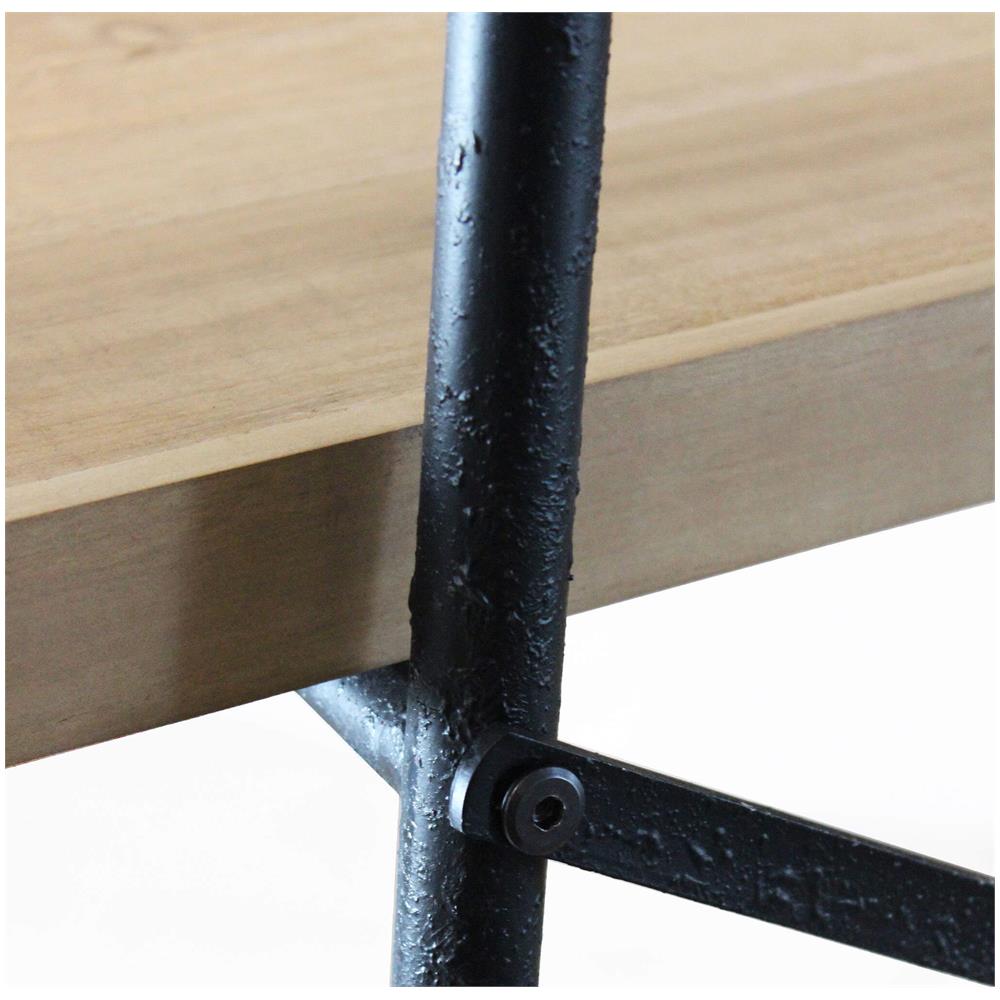 Shelfy - Libreria Industrial In Legno E Acciaio - Foto 2