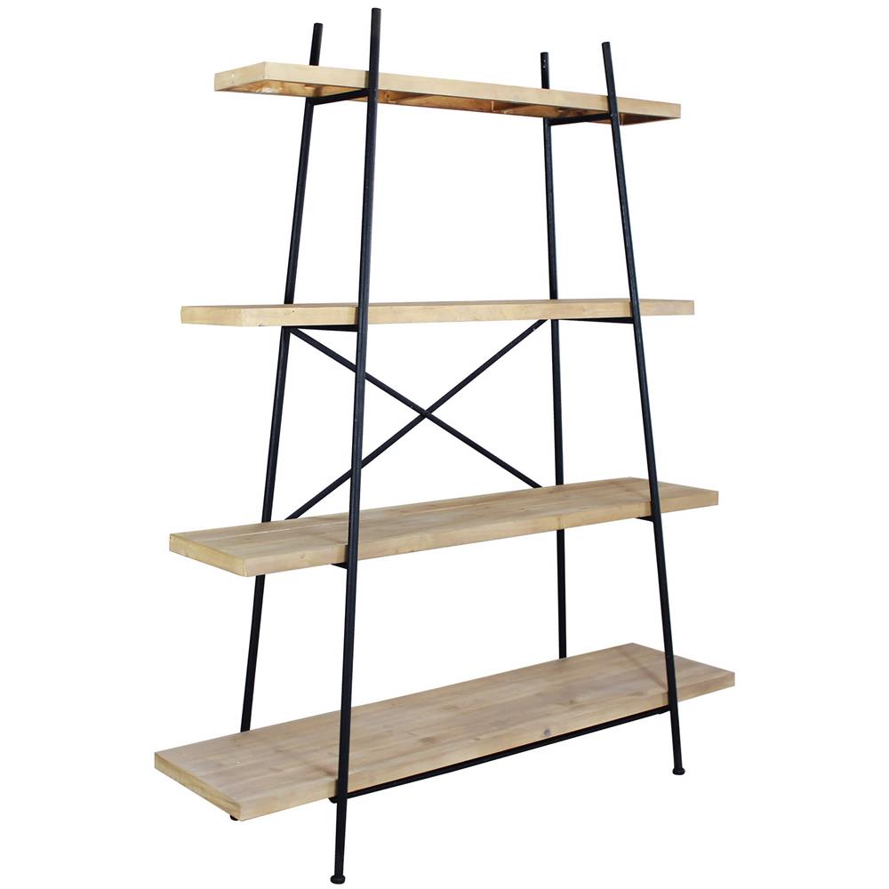 Shelfy - Libreria Industrial In Legno E Acciaio - Foto 1