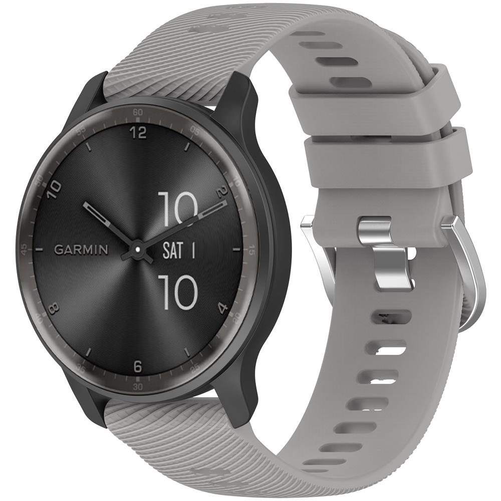 Cinturino In Silicone Per Orologio Grey - Foto 2