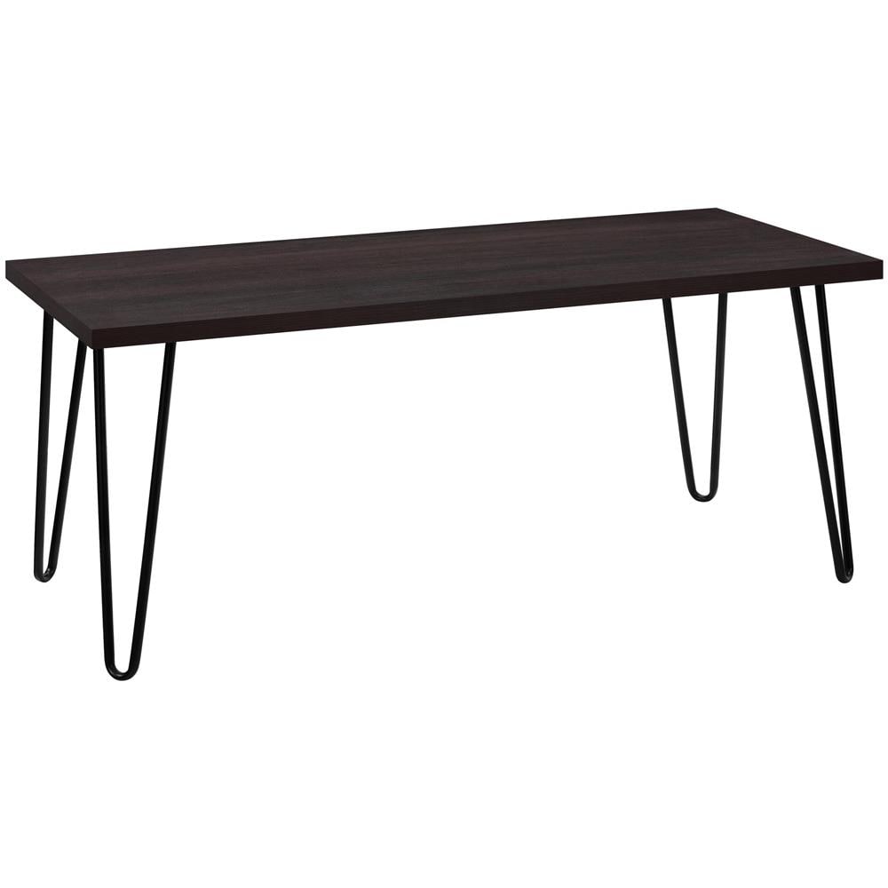 Owen Tavolino Rettangolare In Truciolare Laminato Espresso - Foto 1