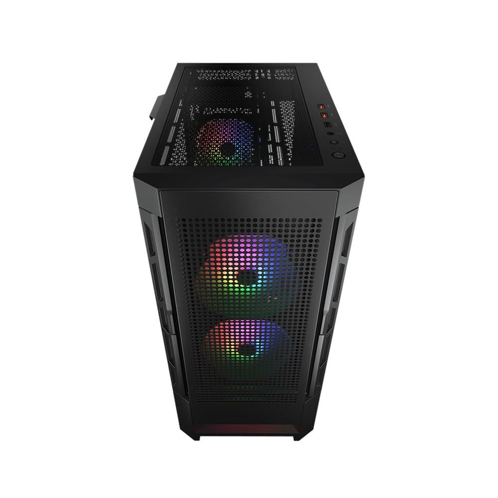 Case Airface RGB CGR-5ZD1B-AIR-RGB ATX, CEB, EATX, micro ATX, Mini-ITX 2 Porte USB 3.2 Colore Nero (Finestrato) - Foto 2