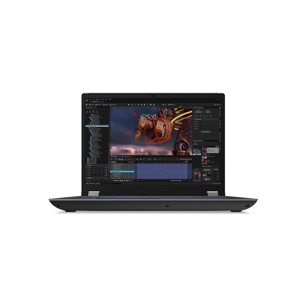 Workstation ThinkPad P16 Gen 2 Monitor 16" WQXGA Intel® Core™ i9 i9-13980HX Ram 64 GB SSD 1TB NVIDIA RTX 2000 Ada 8 GB 3 xUSB 3.2 Windows 11 Pro - Foto 1