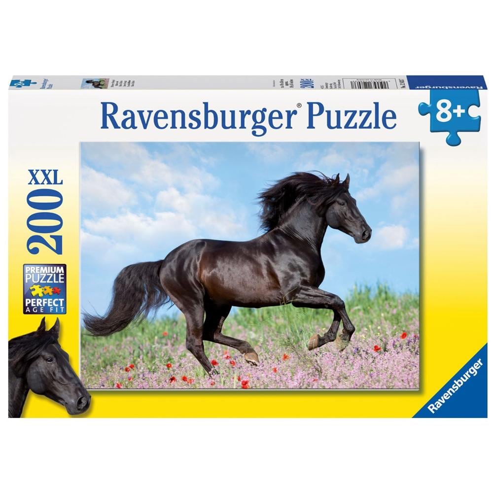 Puzzle Black Stallion 200 pz 49 x 36 cm 12803 - Foto 1