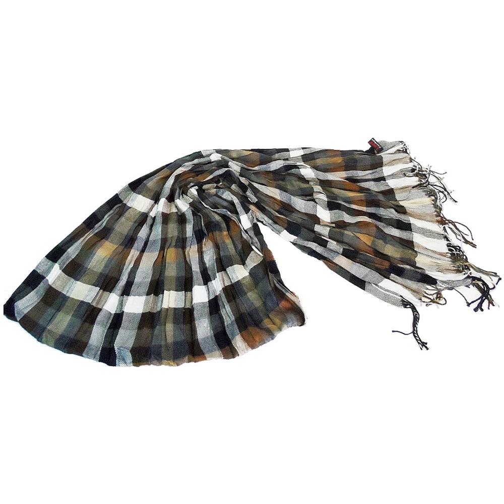 Sciarpa Uomo Pashmina Linea Freccioni 728 Marrone - Foto 2