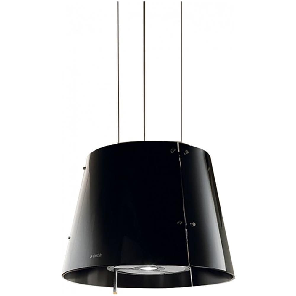 Cappa a Isola Grace BL /F / 51 Aspirante 50cm Colore Nero - Foto 1