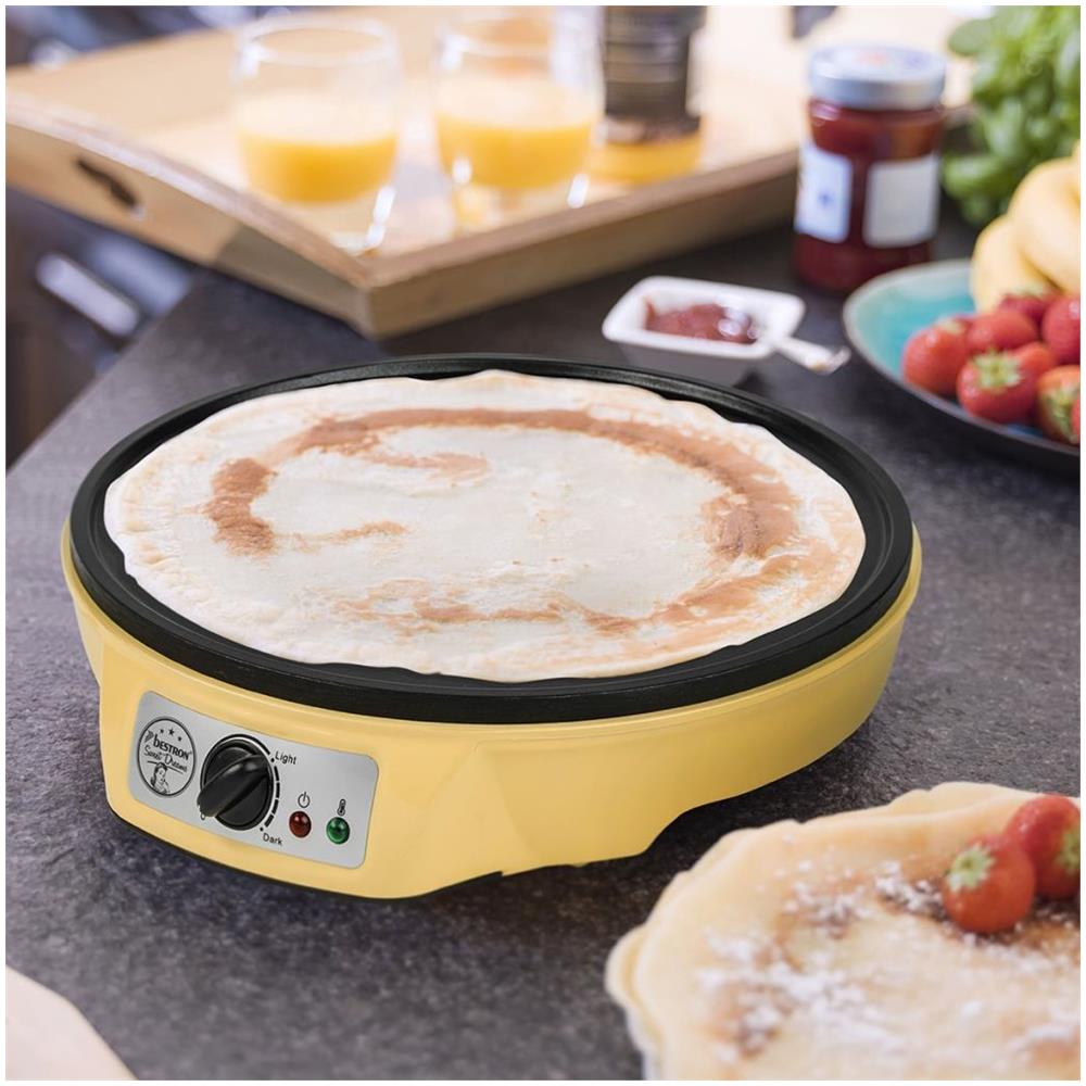 Piastra Per Crepe 1000 W Vaniglia Asw602 - Foto 1