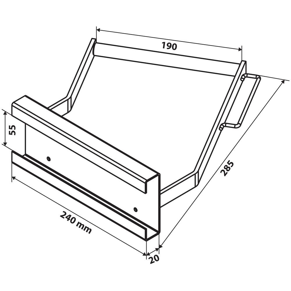 Appendino Rinforzato Ed Inclinato Con Predisposizione Per Portaprezzi - Foto 3