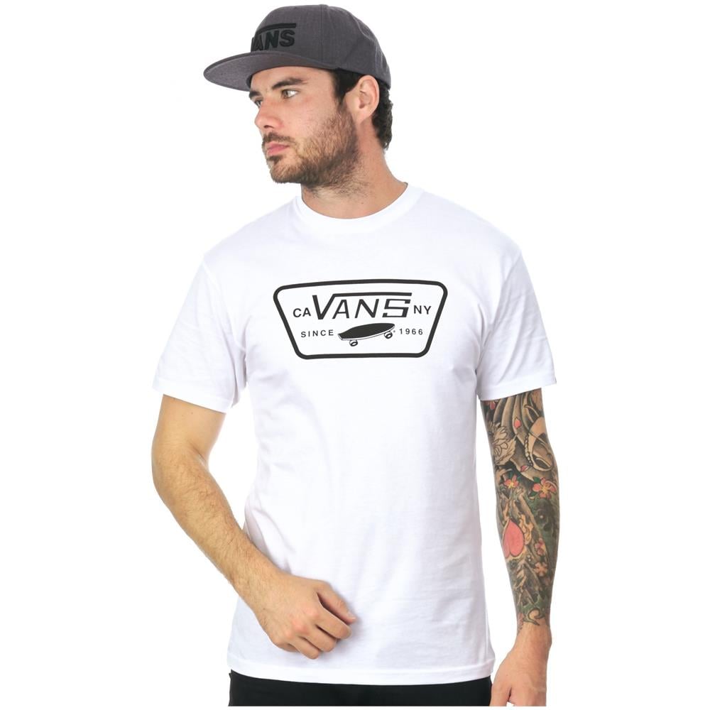 T-shirt Full Patch Bianco Nero (l, Bianco) - Foto 1