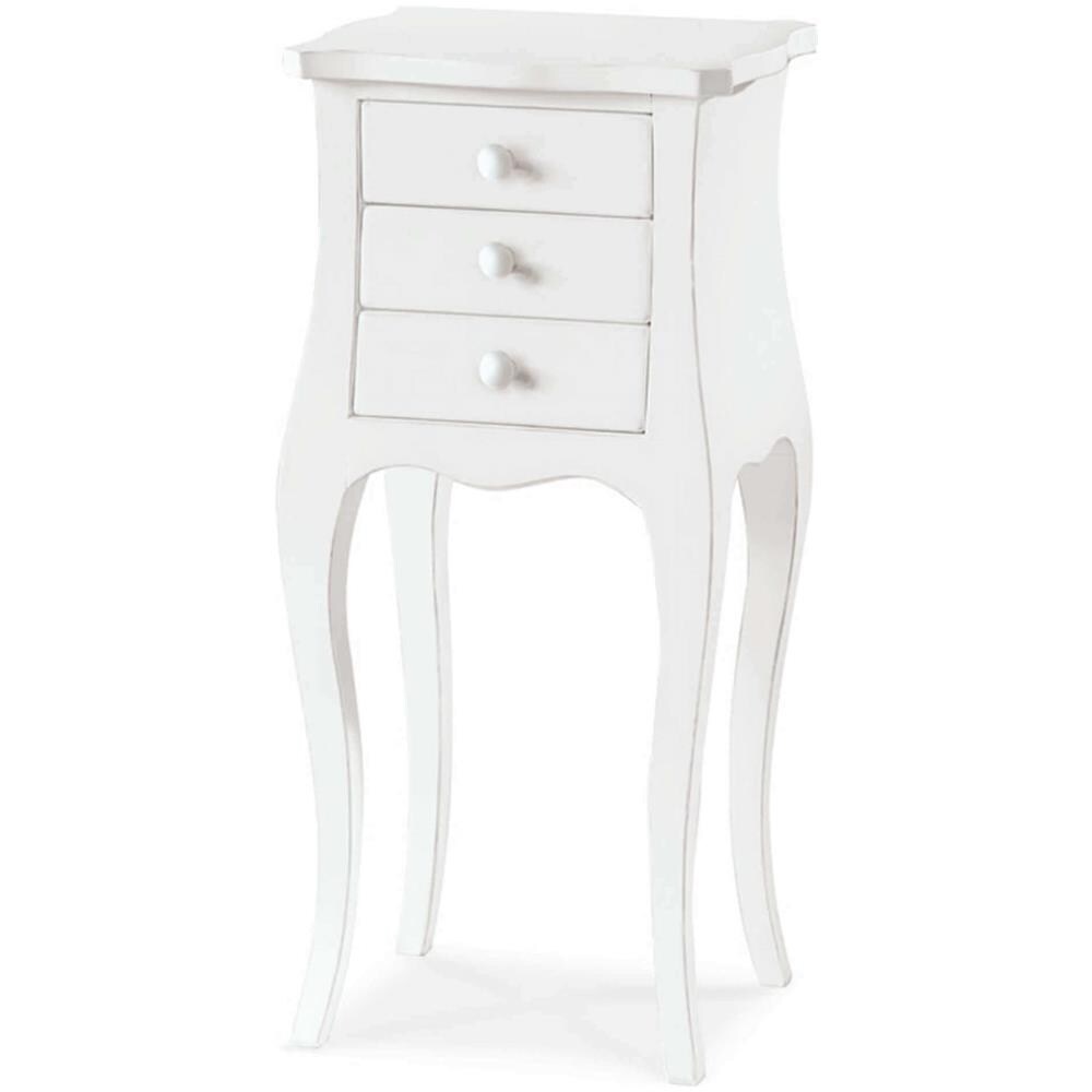 Judd - Mobile Portatelefono In Legno Massello Cm 34 X 31 X 72 H - Foto 2