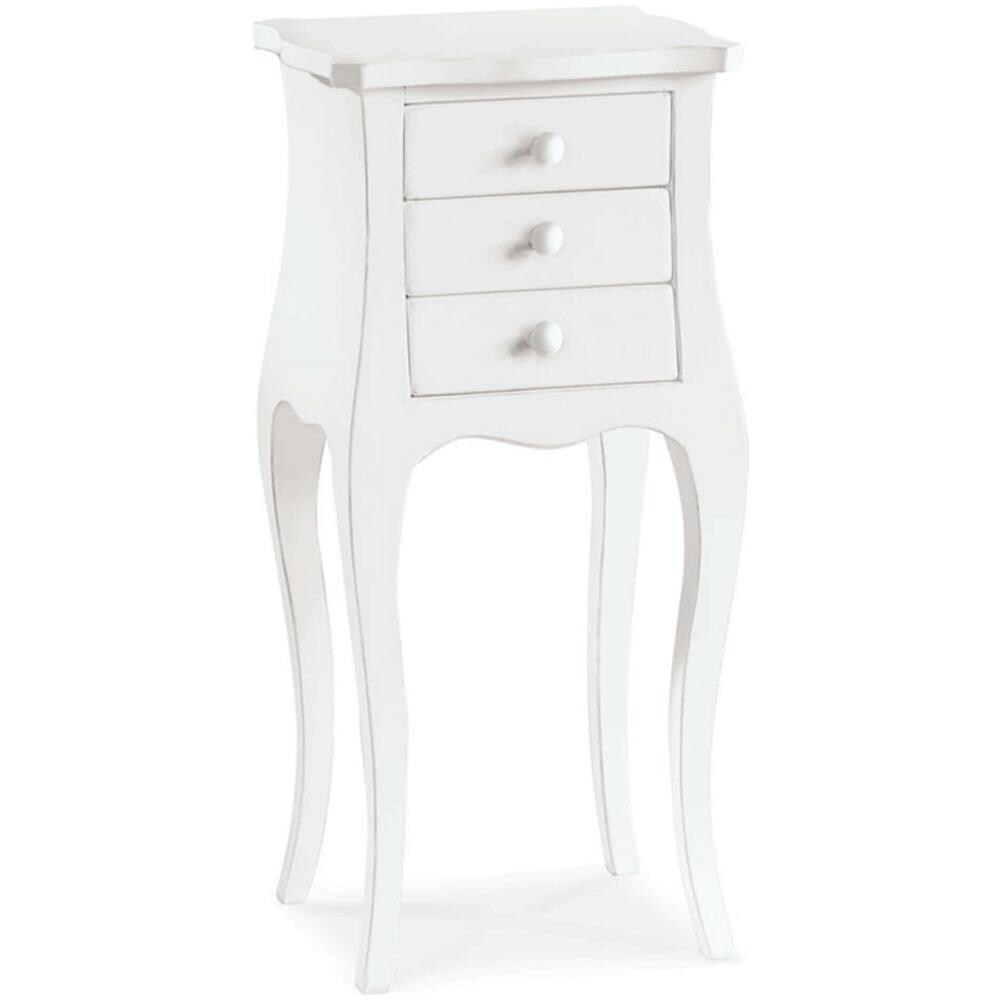 Judd - Mobile Portatelefono In Legno Massello Cm 34 X 31 X 72 H - Foto 1