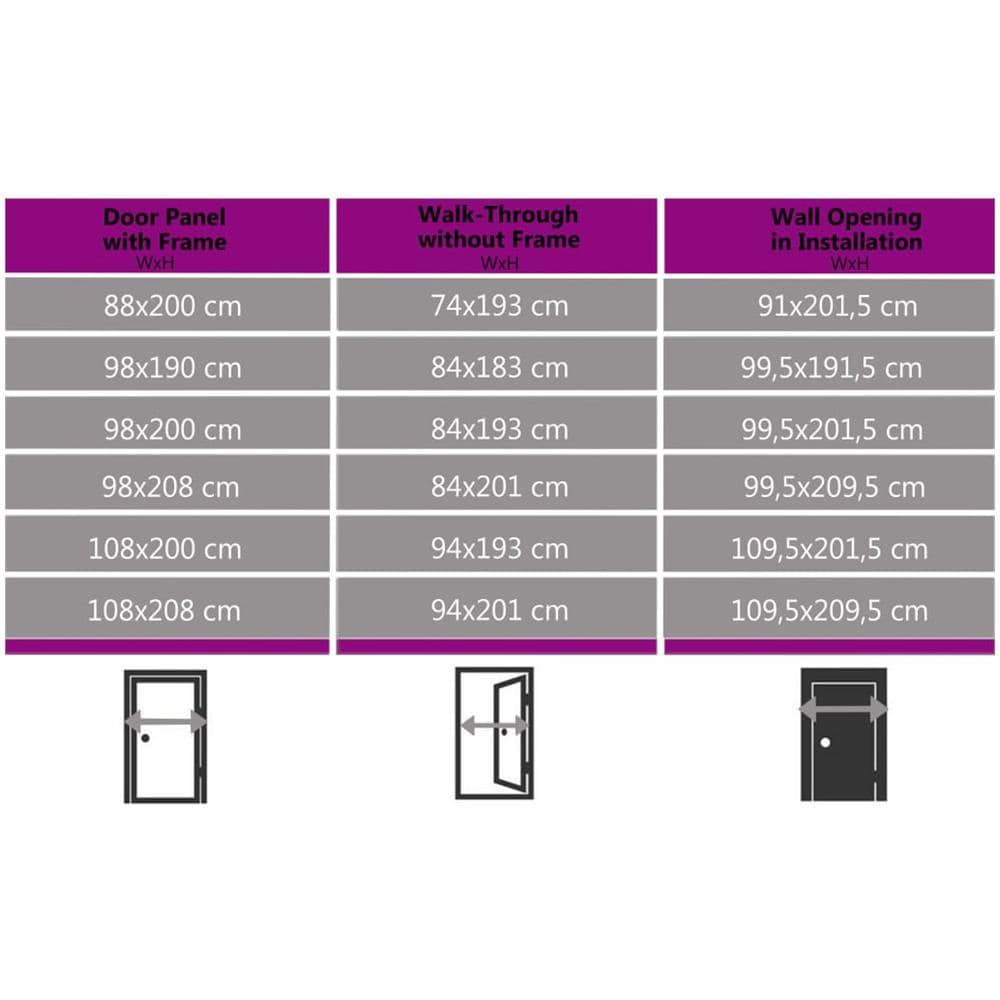 Porta Di Ingresso Bianca 98x198 Cm - Foto 6