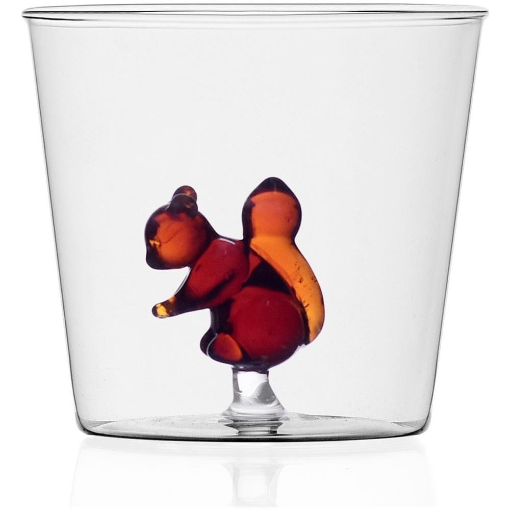 Bicchiere Tumbler Scoiattolo Dimensioni h8 x Ø 8,5 cm Capacità 35 cl - Animal Farm - Foto 1