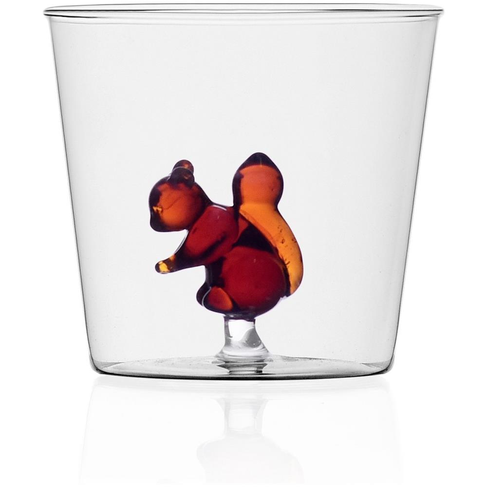 Bicchiere Tumbler Scoiattolo Dimensioni h8 x Ø 8,5 cm Capacità 35 cl - Animal Farm - Foto 2