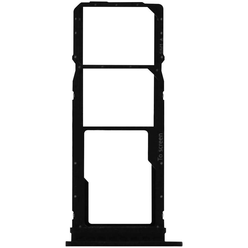Slot Sostitutivo Scheda Samsung Galaxy A71 2x Nano Sim E Micro Sd Nero - Foto 1