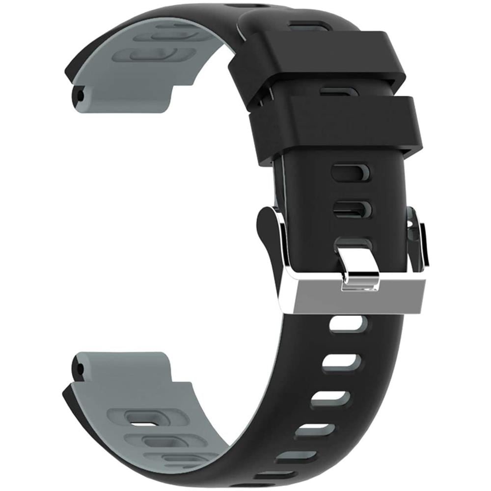 Garmin Forerunner 220/230/235/620/630/735xt Bracciale In Silicone Nero - Foto 1