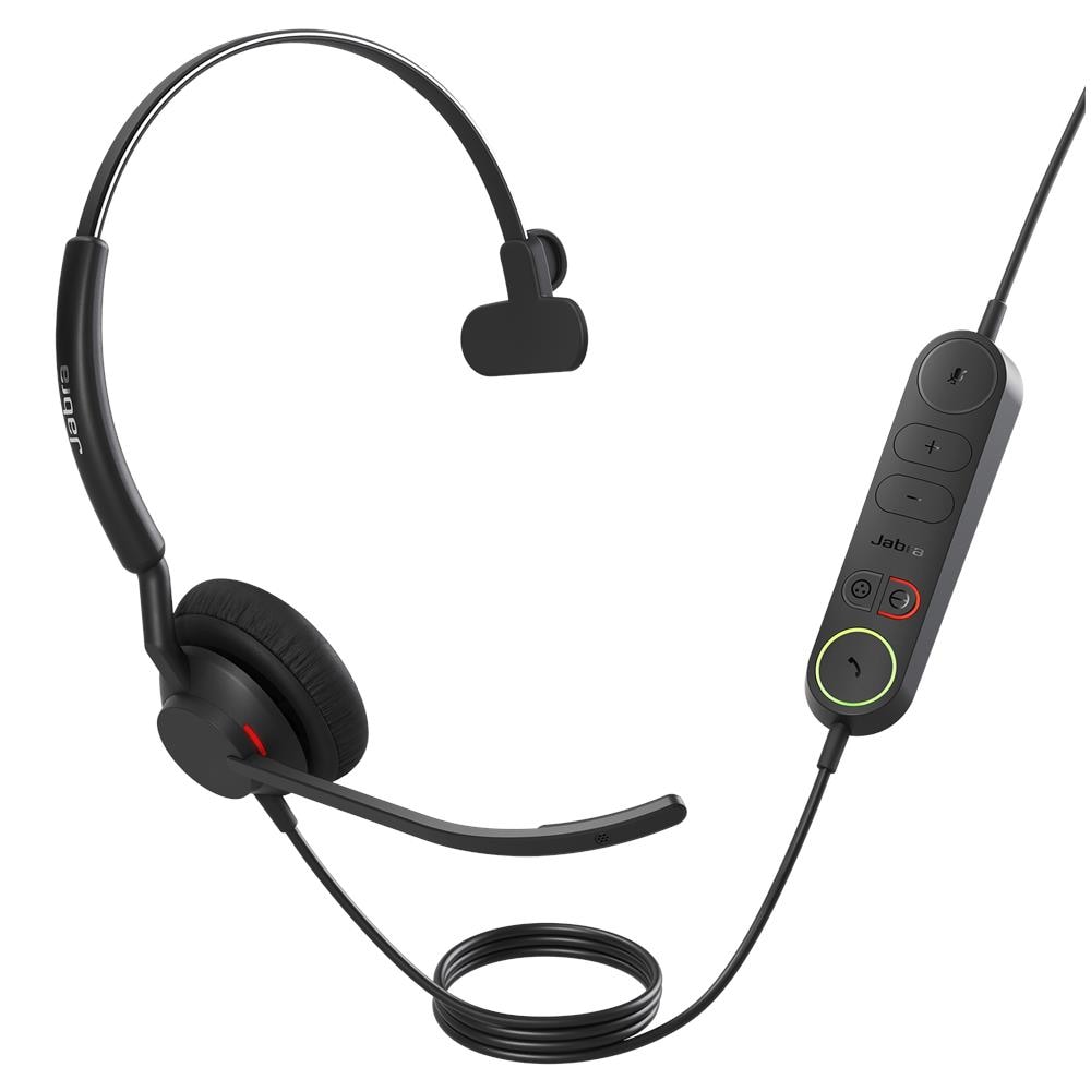 Jabra Engage 40 Auricolare Cablato A Padiglione Ufficio USB tipo A Bluetooth Nero - Foto 1