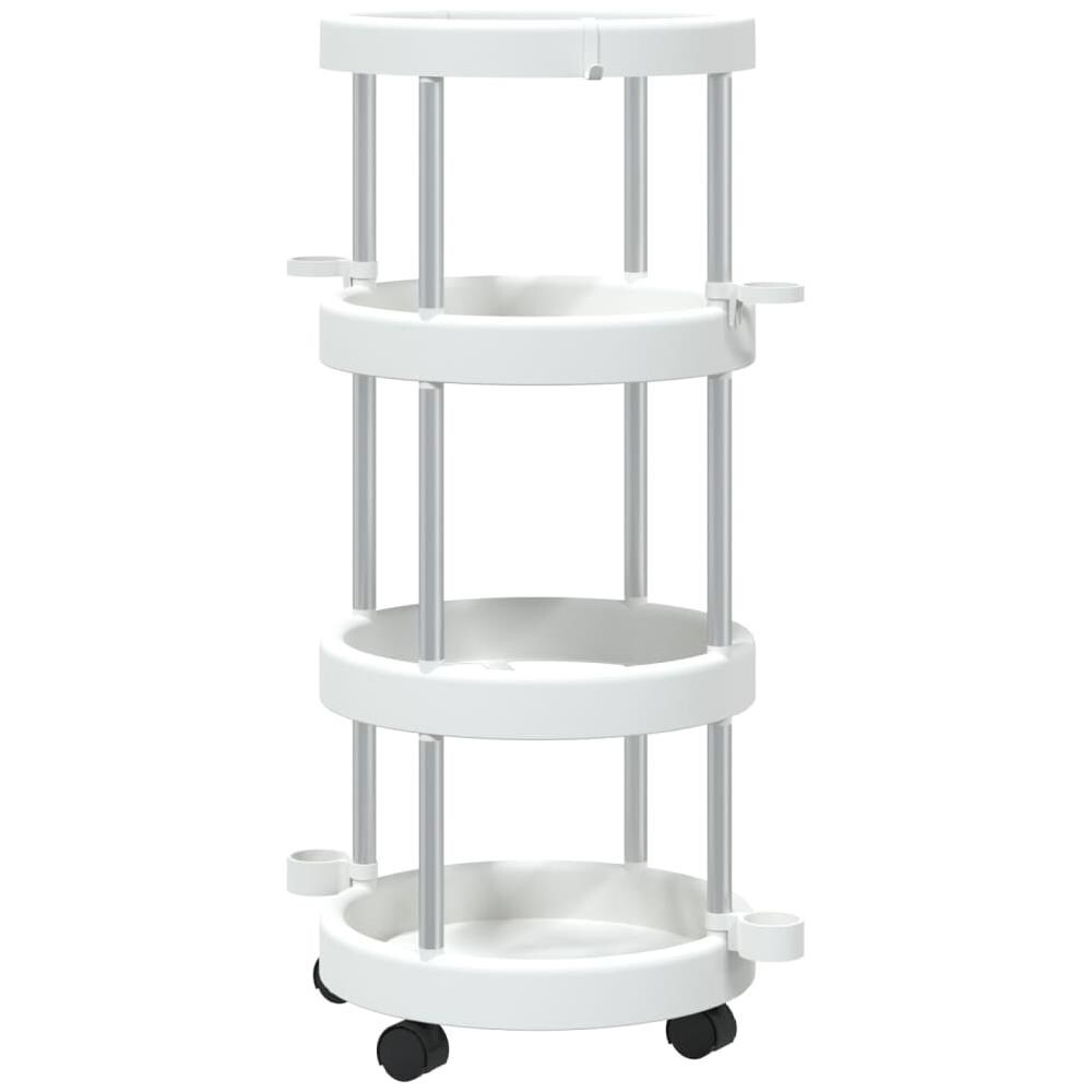 Carrello Per La Pulizia Con Cesti Di Stoccaggio In Alluminio - Foto 2