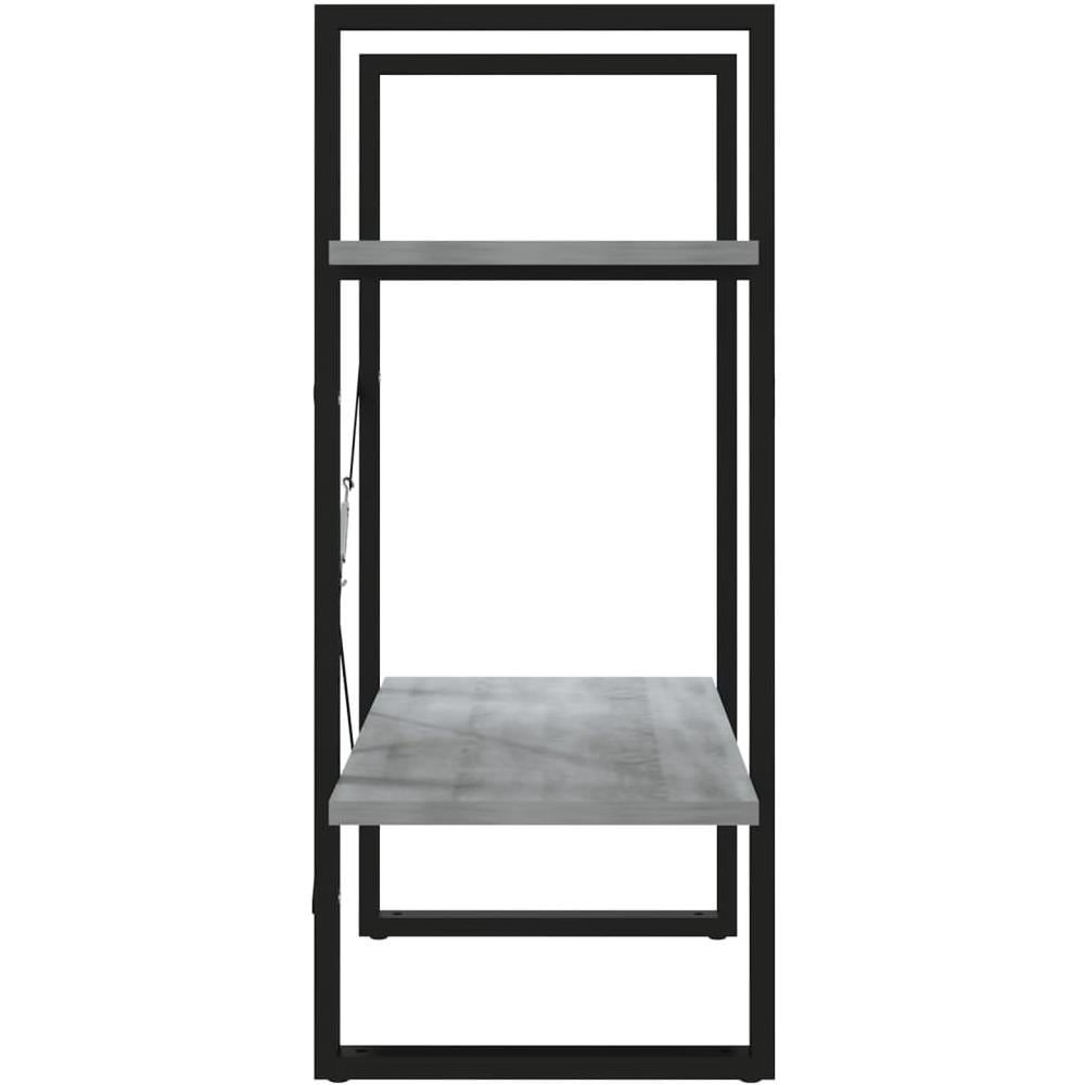 Libreria A 2 Ripiani Grigio Sonoma 60x30x70cm Legno Multistrato - Foto 7