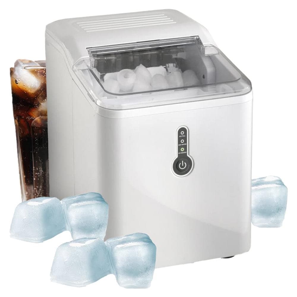 Fabbricatore di Ghiaccio a Cubetti Professionale INN-853 con Capacità 1.5 Litri Potenza 120 W Colore Acciaio Inox - Foto 2