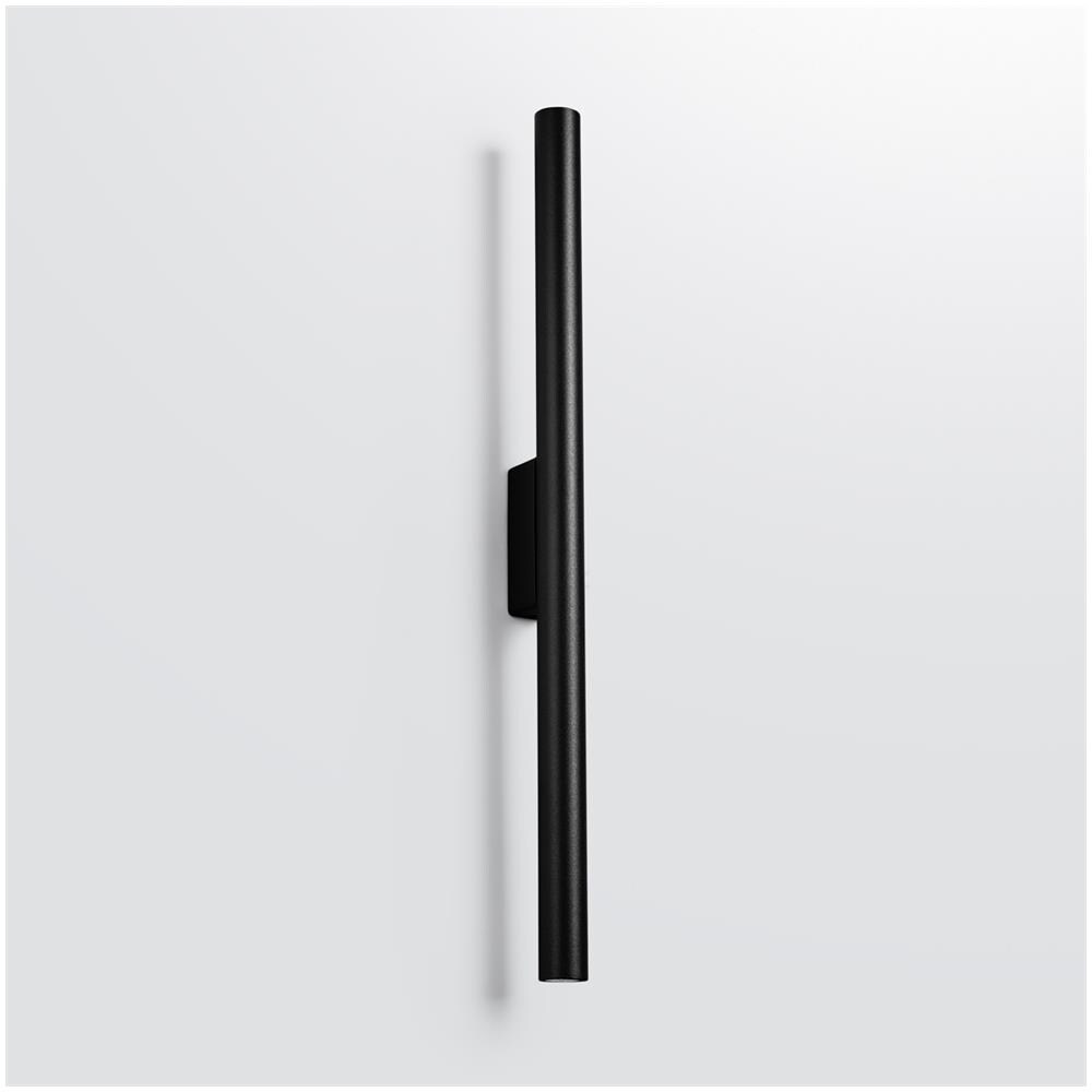 Lampada Da Parete Pastelo 2 Nero Sl. 1178 - Moderno Lampade Da Parete Nero 50x2.5x5 Cm - Foto 2