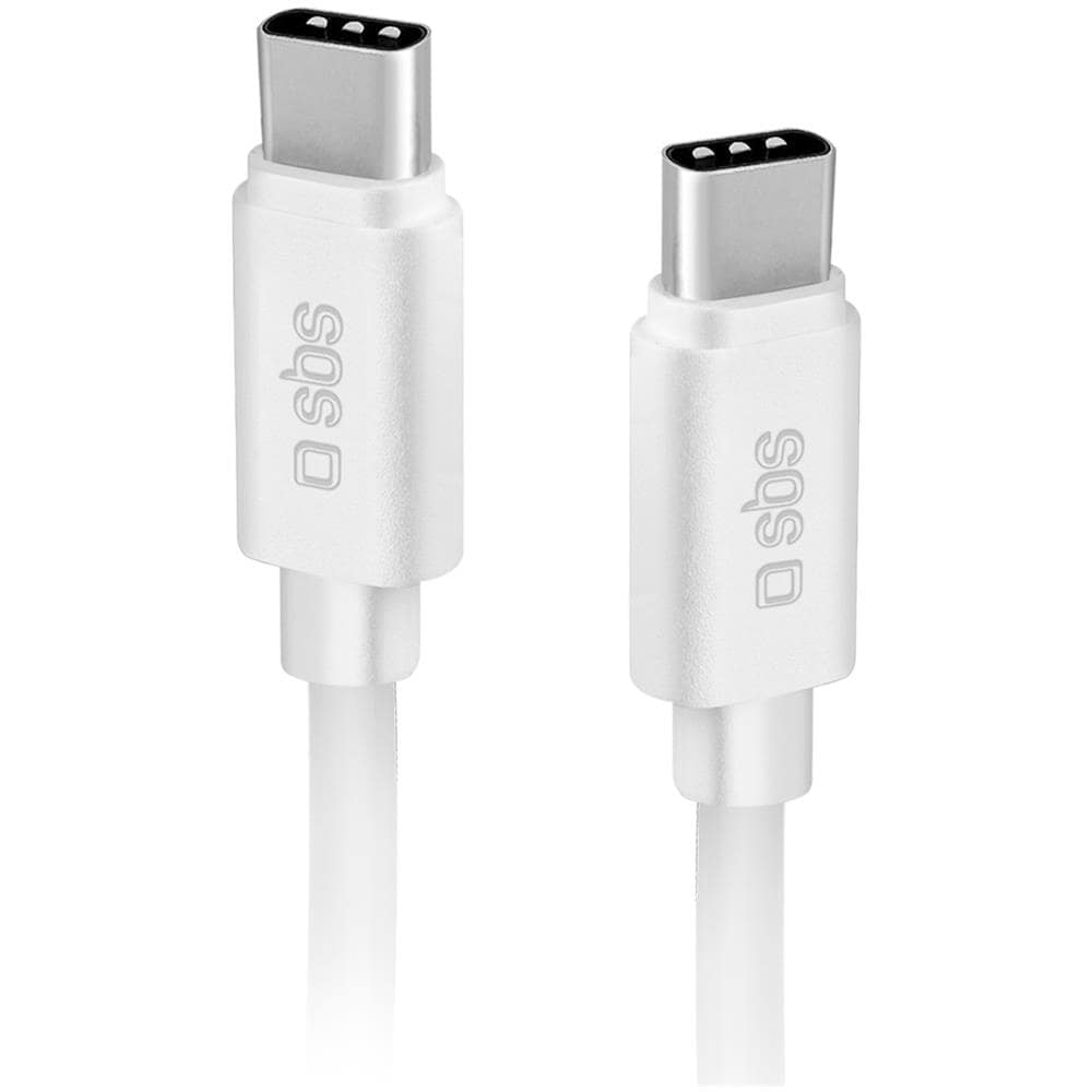 TECABLPOLOTCCW cavo USB 1,5 m USB 2.0 USB C Bianco - Foto 1