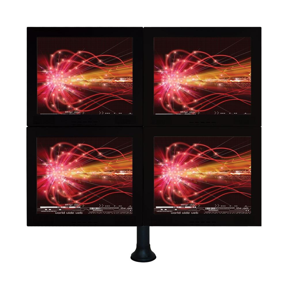 Supporto da Scrivania FPMA-D700D4 per 4 Monitor LCD /LED /TFT - Foto 2
