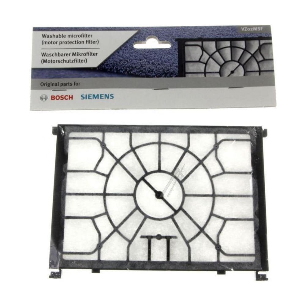 B280 Filtro Protezione Motore Vz02msf 00579421 Bosch Siemens Bsgl3/5/5s Bgl3/4/35/7/8 - Foto 1