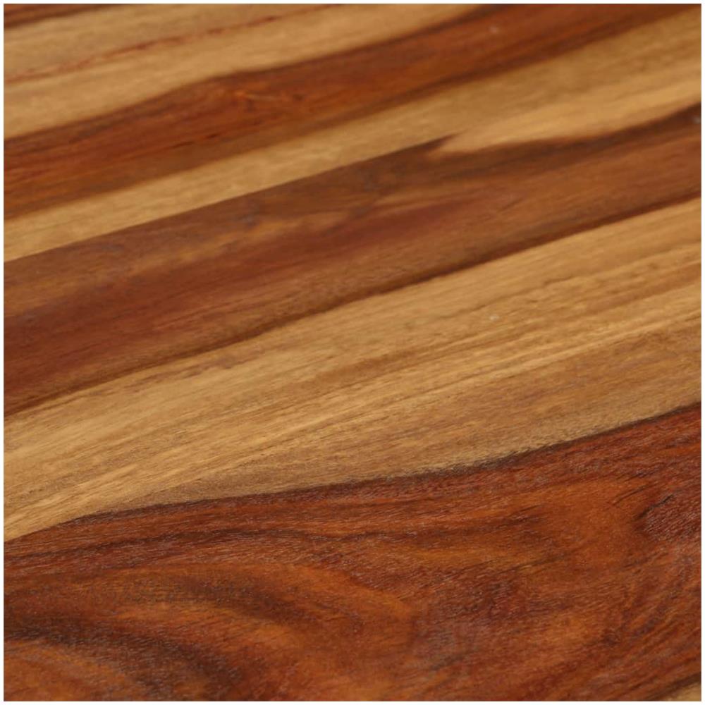 Tavolino Da Caffè Legno Massello Con Finitura Miele 110x50x37cm - Foto 2