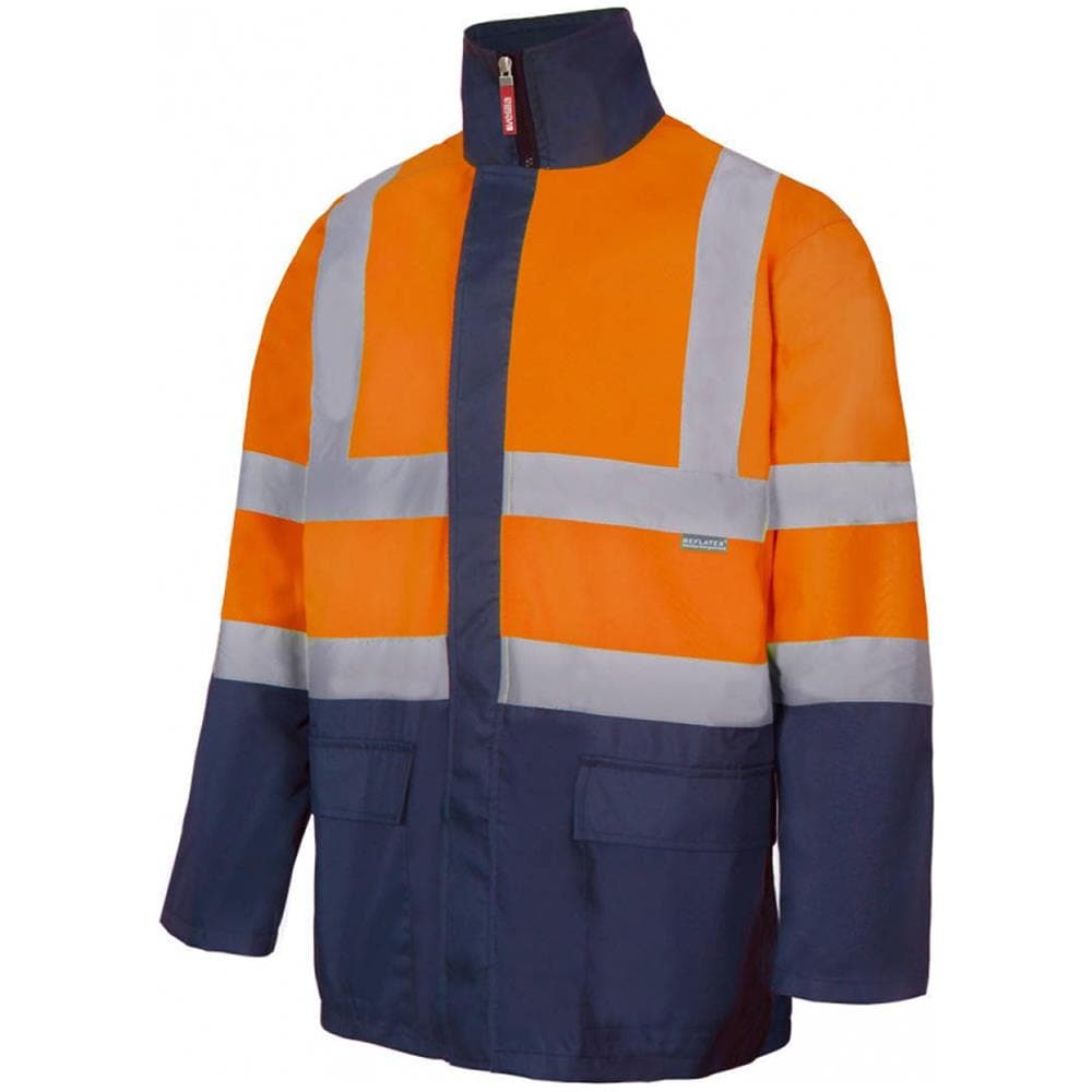 Serie 306003 Parka 4 In 1 Bicolore Ad Alta Visibilità Arancio Fluo (L) - Foto 1