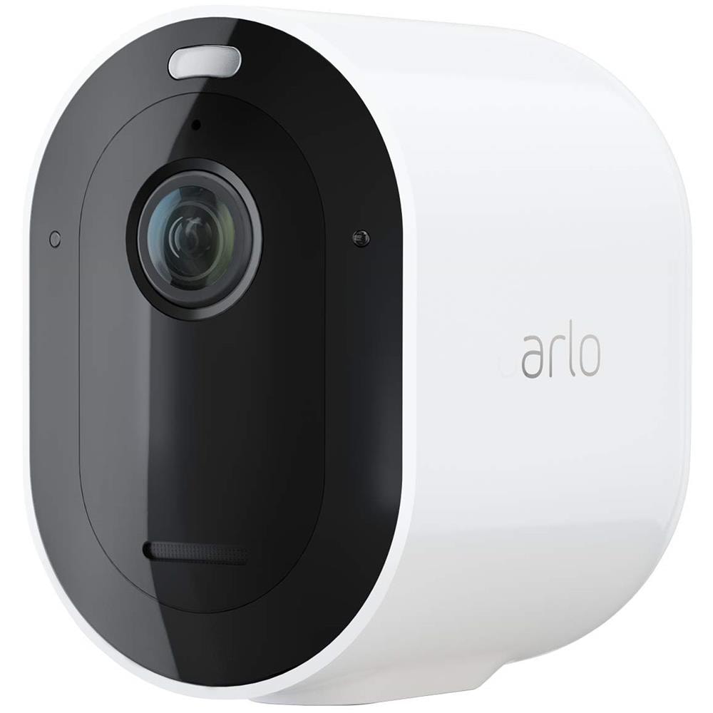 Pro3 VMS4440P, sistema di videosorveglianza Wifi (bianco) con 4 telecamere 2K HDR, audio 2 vie, visione notturna a colori, faro e sirena integrati, visione 160°, interno / esterno - Foto 2