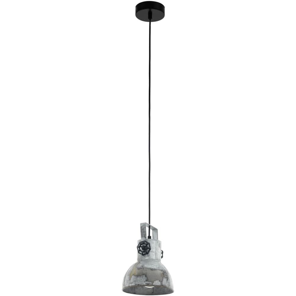 Lampada Da Soffitto Barnstaple Nera E Zinco - Foto 1