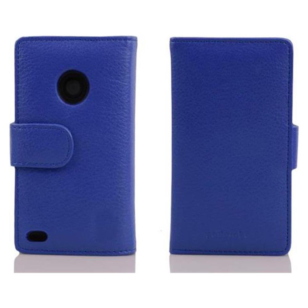 Cadorabo Custodia Compatibile Con Htc Desire 300 In Blu Reale - Coperchio Protettivo In Ecopelle Testurizzata E Tasca Per Carte Di Credito - Foto 3