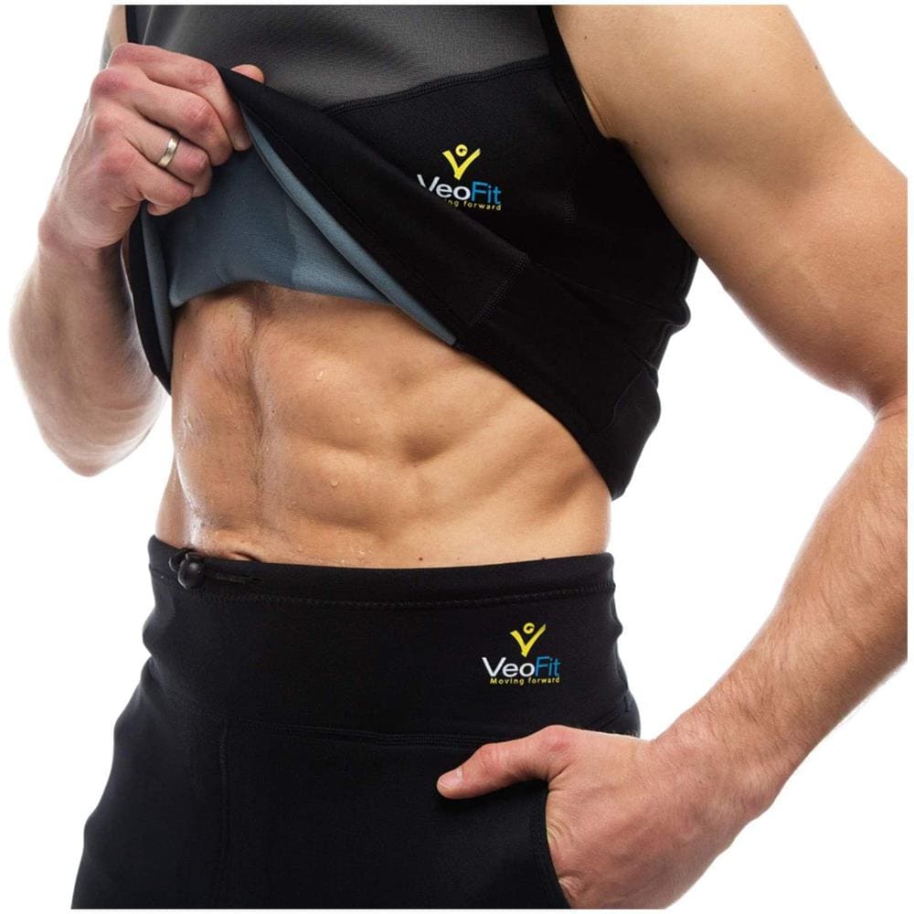 Canotta Uomo Sudorazione E Compressione - Tonifica La Pancia E Rifinisce La Vita Taglie - M - Foto 1