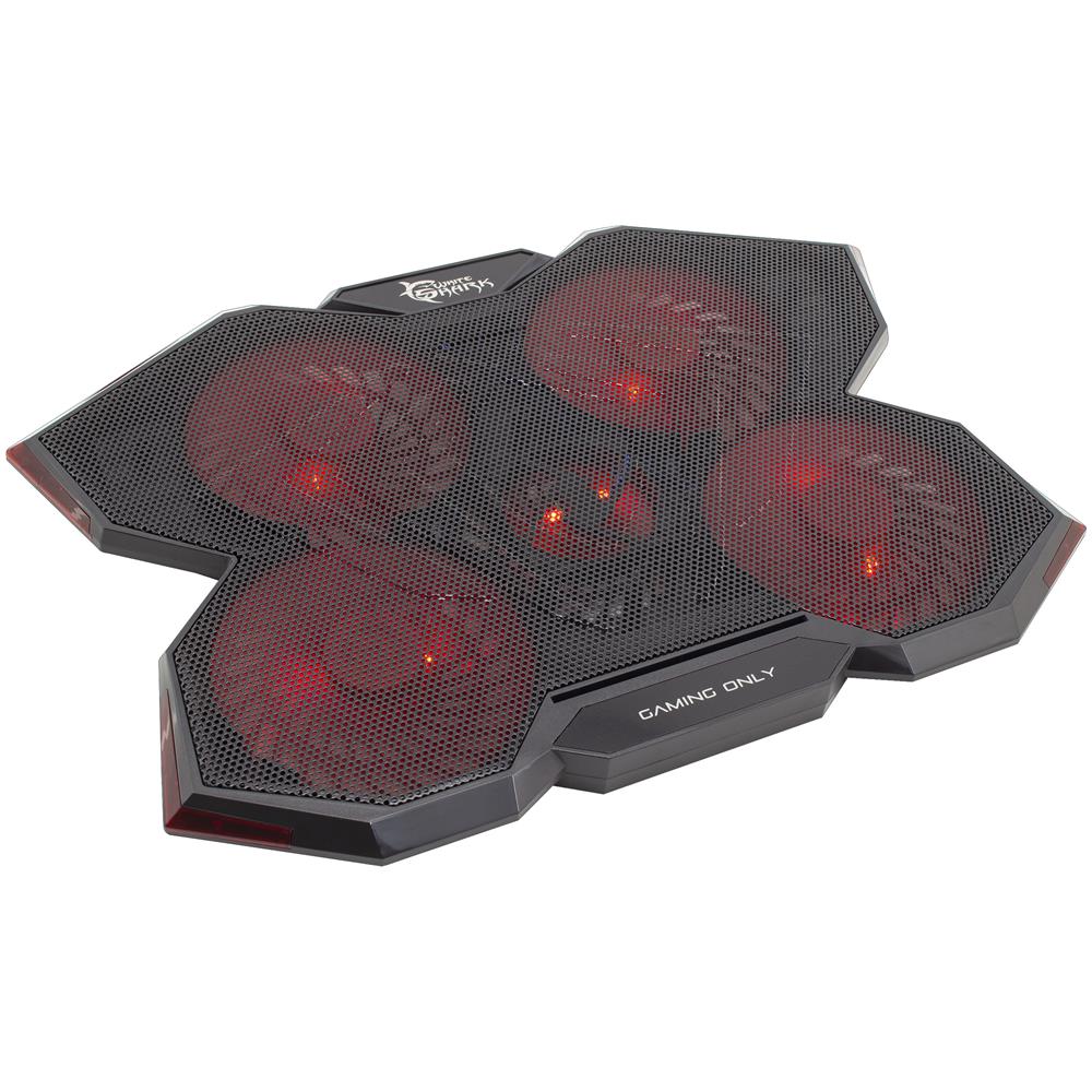 Dissipatore Per Notebook Fino A 17.3'' Con 5 Ventole Led Gcp-29 - Foto 1